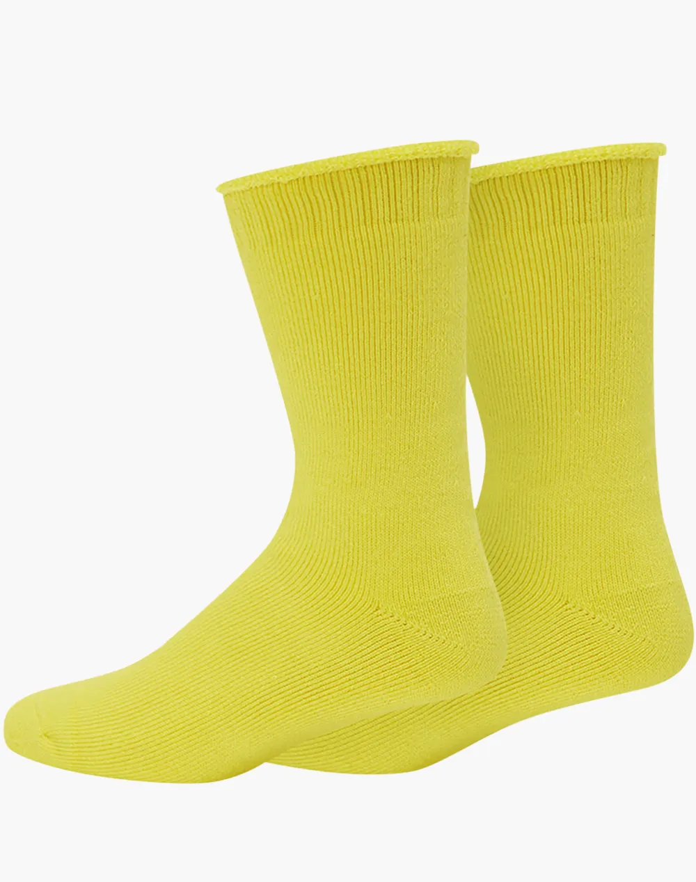 2PK YELLOW BAMBOO WORK SOCKS – DURABLE & ANTI-BACTERIAL