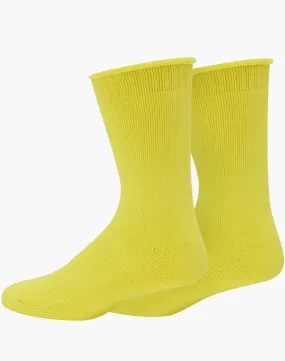 2PK YELLOW BAMBOO WORK SOCKS – DURABLE & ANTI-BACTERIAL