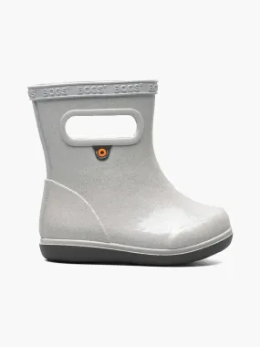 Bogs Skipper Toddler Rainboots - Grey Glitter