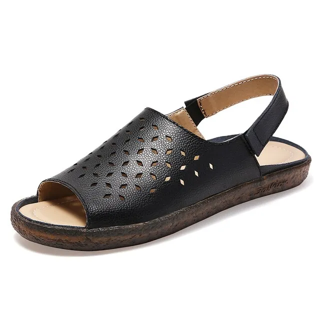 Breathable Peep Toe Sandals