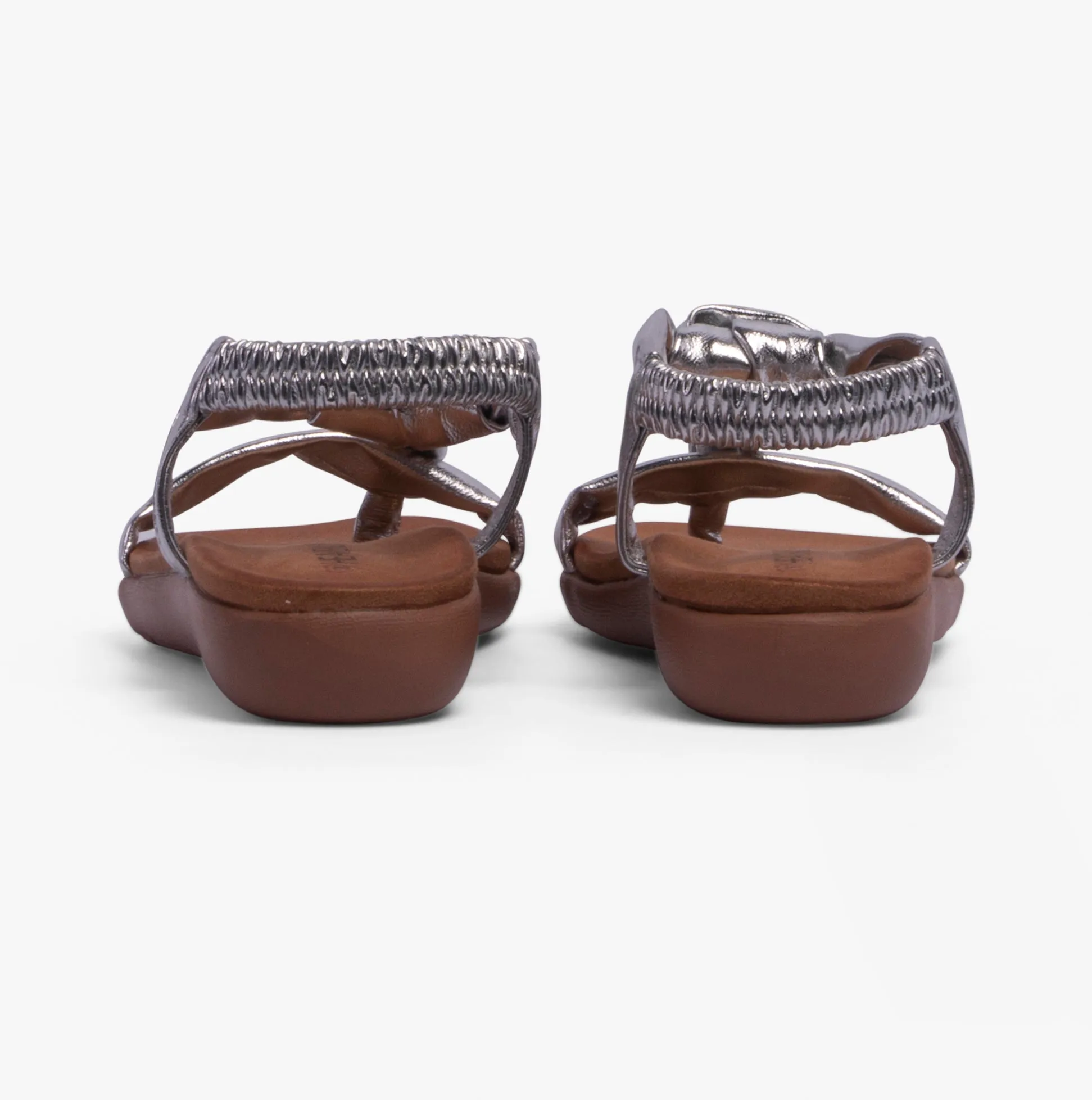 BUTTERCUP Womens Sandals Silver