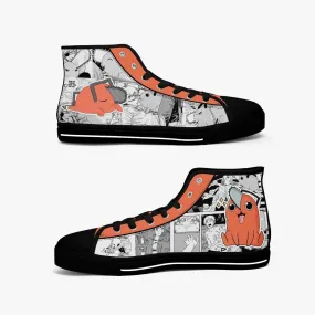 Chainsaw Man Pochita A-Star Mid Anime Shoes