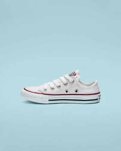 Converse Chuck Taylor All Star Classic Low Top Infant and Junior - Optical White