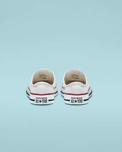 Converse Chuck Taylor All Star Classic Low Top Infant and Junior - Optical White