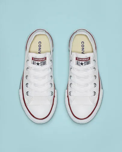 Converse Chuck Taylor All Star Classic Low Top Infant and Junior - Optical White