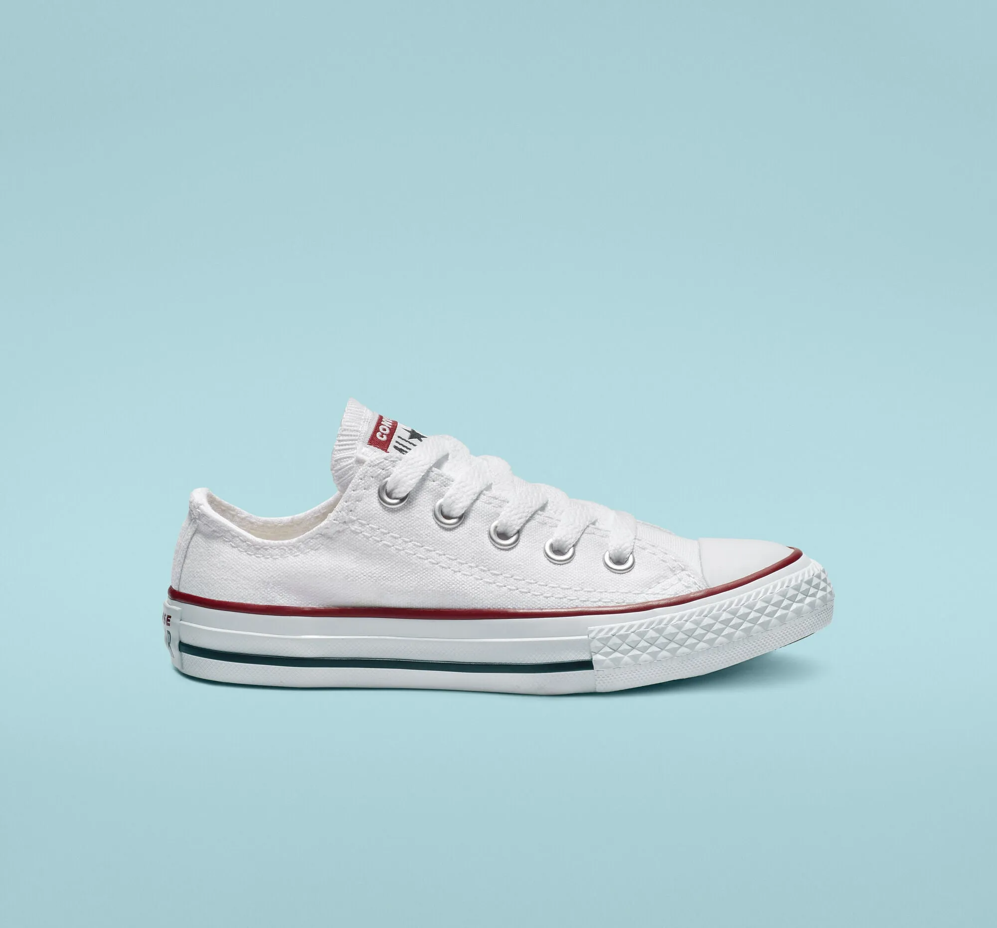 Converse Chuck Taylor All Star Classic Low Top Infant and Junior - Optical White