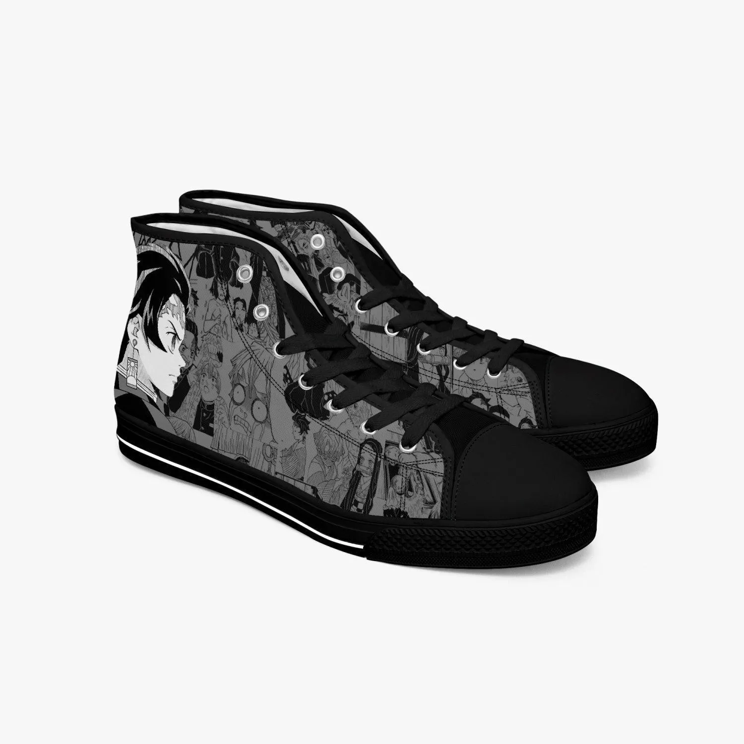 Demon Slayer Tanjiro Kamado Manga A-Star Mid Anime Shoes