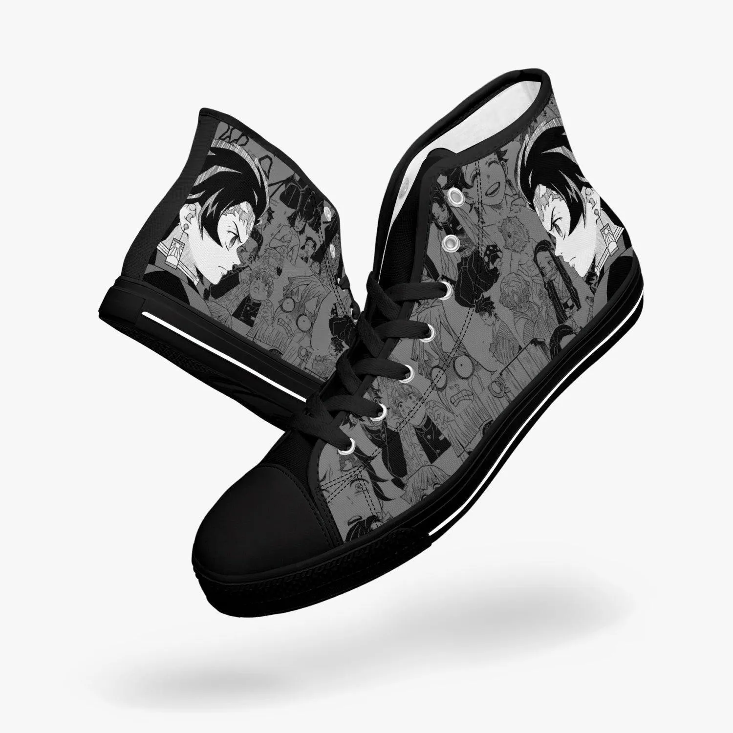 Demon Slayer Tanjiro Kamado Manga A-Star Mid Anime Shoes