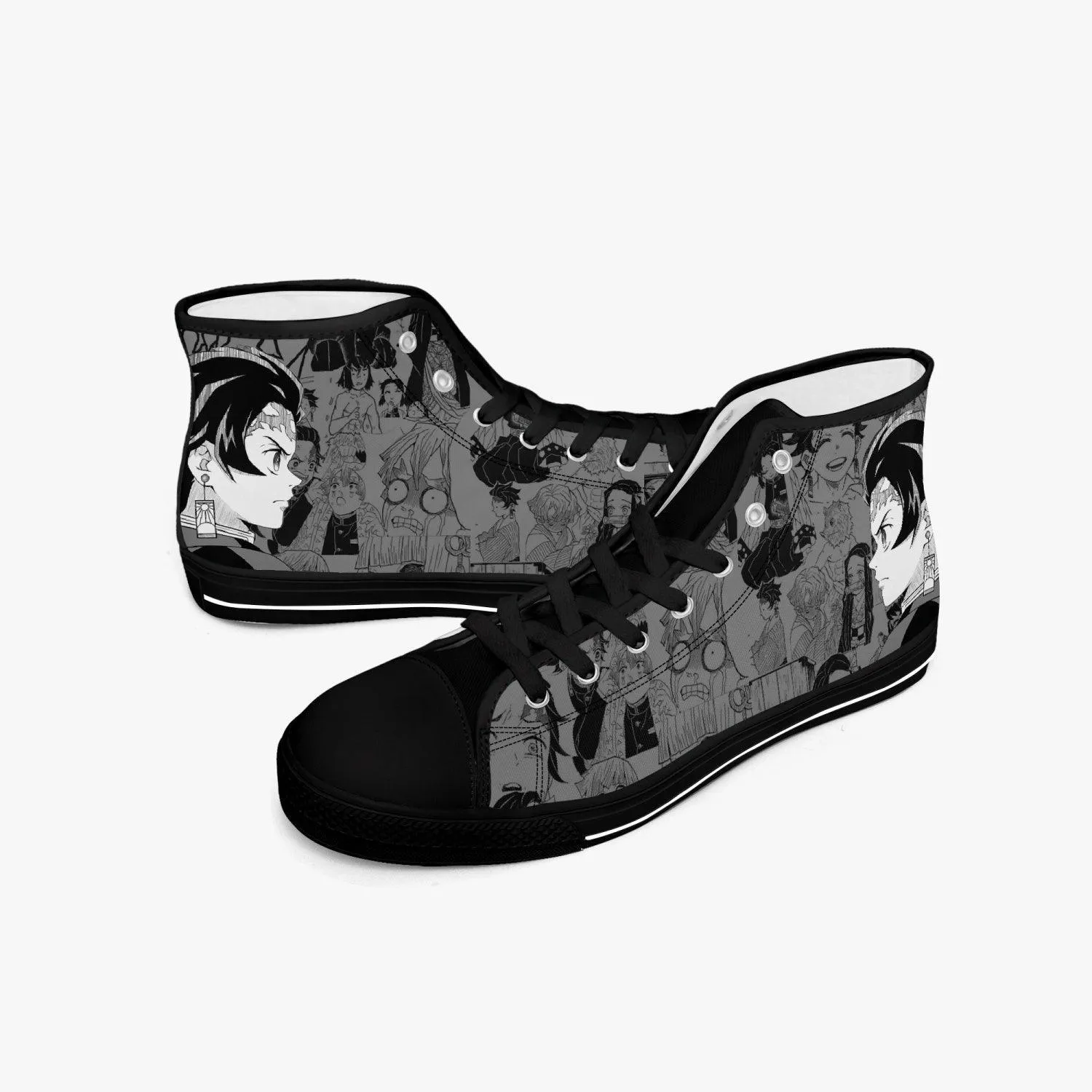 Demon Slayer Tanjiro Kamado Manga A-Star Mid Anime Shoes