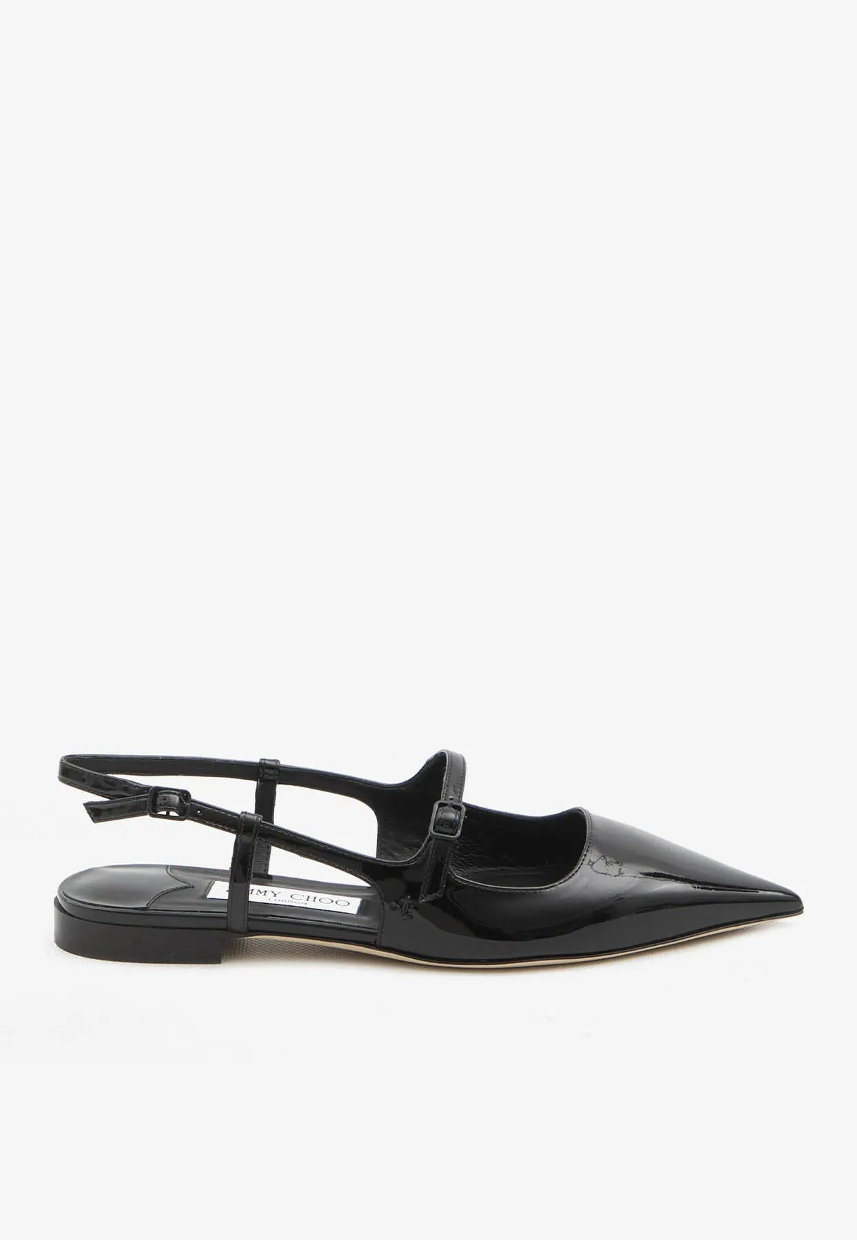 Didi Patent-Leather Pointed Toe Flats