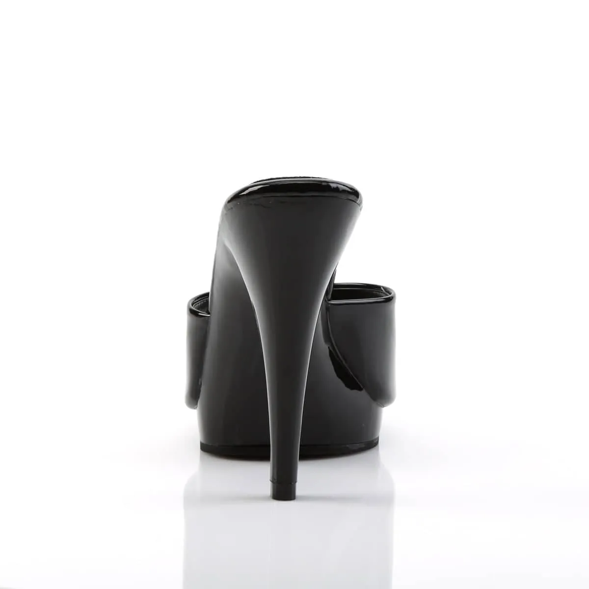 FLAIR-401-2 High Heel Mules Black