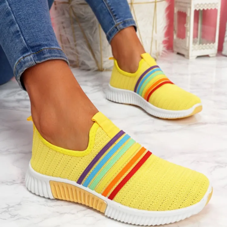 FLEXIBLE FABRIC RAINBOW PUMP TRAINER