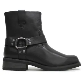 Harley Davidson Korsen 7 Inch Full Grain Leather Men's Ankle Biker Boots