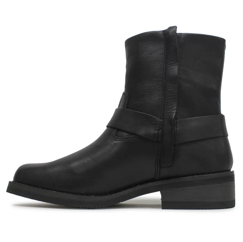 Harley Davidson Korsen 7 Inch Full Grain Leather Men's Ankle Biker Boots