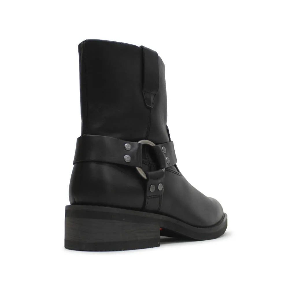 Harley Davidson Korsen 7 Inch Full Grain Leather Men's Ankle Biker Boots