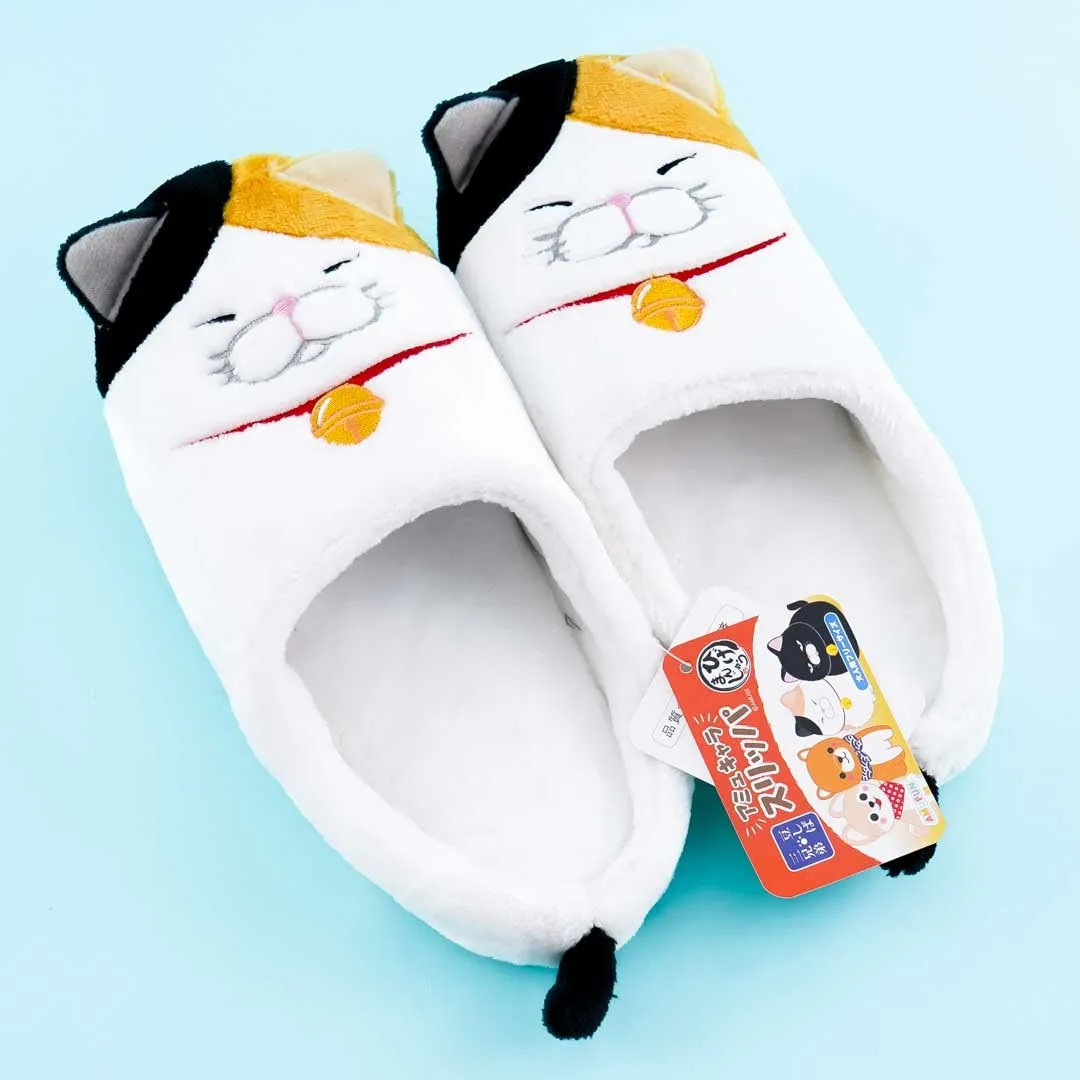 Hige Manjyu Neko Slippers - Mi-sama
