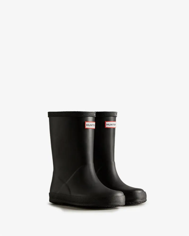Hunter Kids LITTLE KIDS ORIGINAL FIRST CLASSIC BOOT BLACK