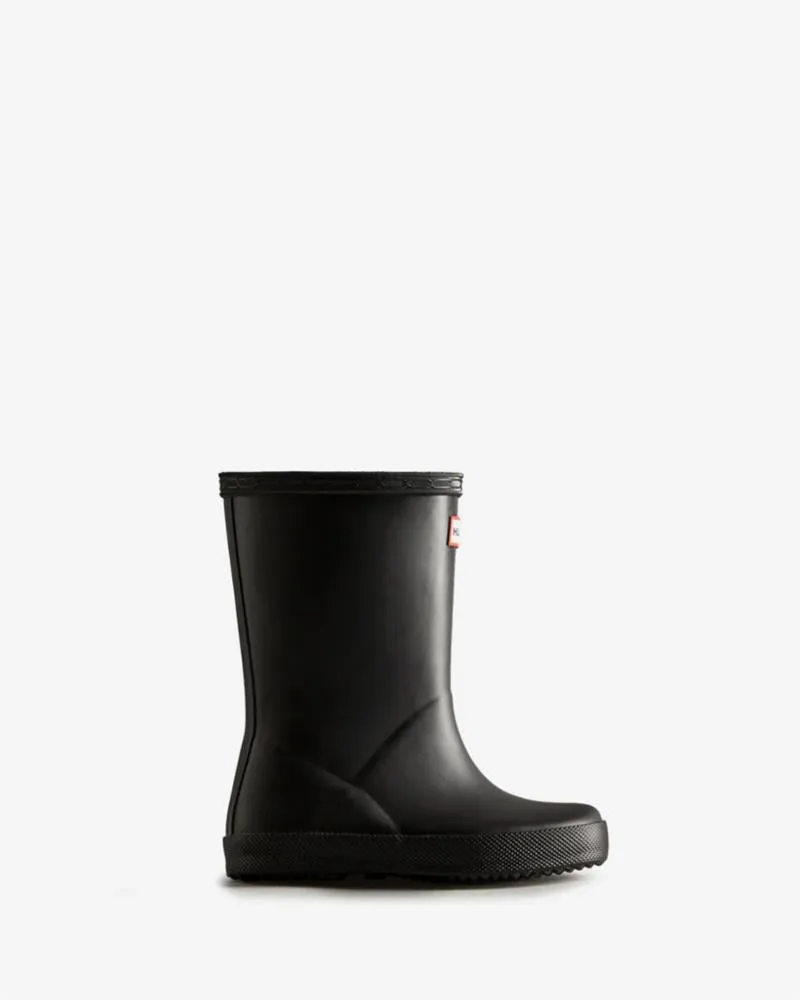 Hunter Kids LITTLE KIDS ORIGINAL FIRST CLASSIC BOOT BLACK