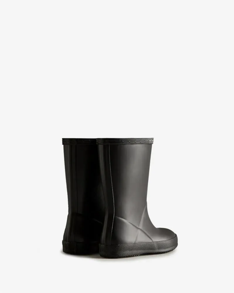 Hunter Kids LITTLE KIDS ORIGINAL FIRST CLASSIC BOOT BLACK