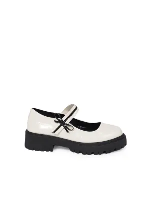Ivory Chunky Loafers
