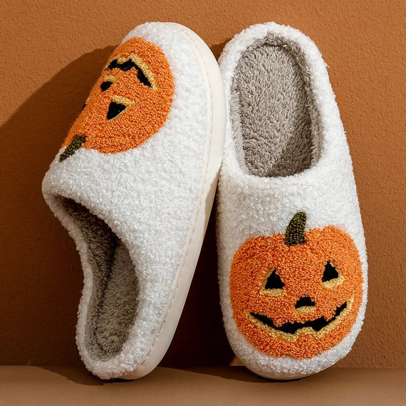 JACK-O-LANTERN SLIPPERS