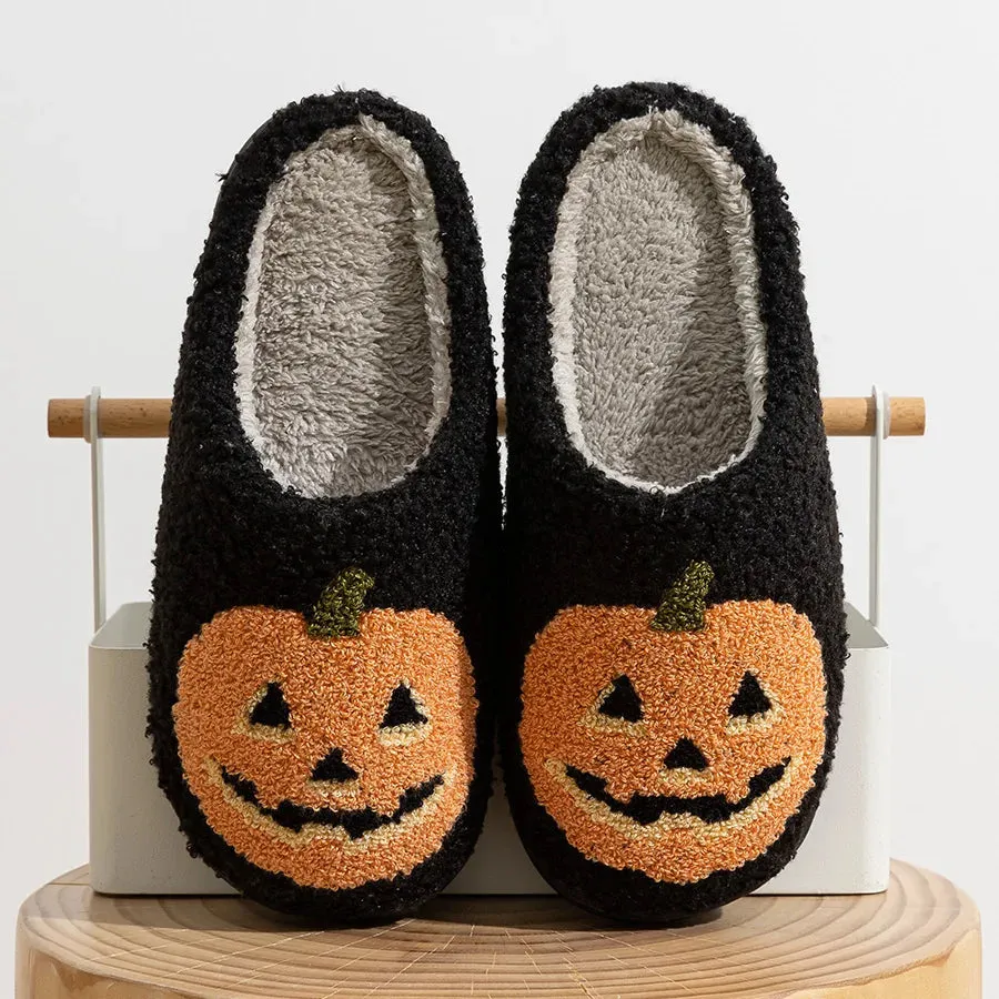 JACK-O-LANTERN SLIPPERS
