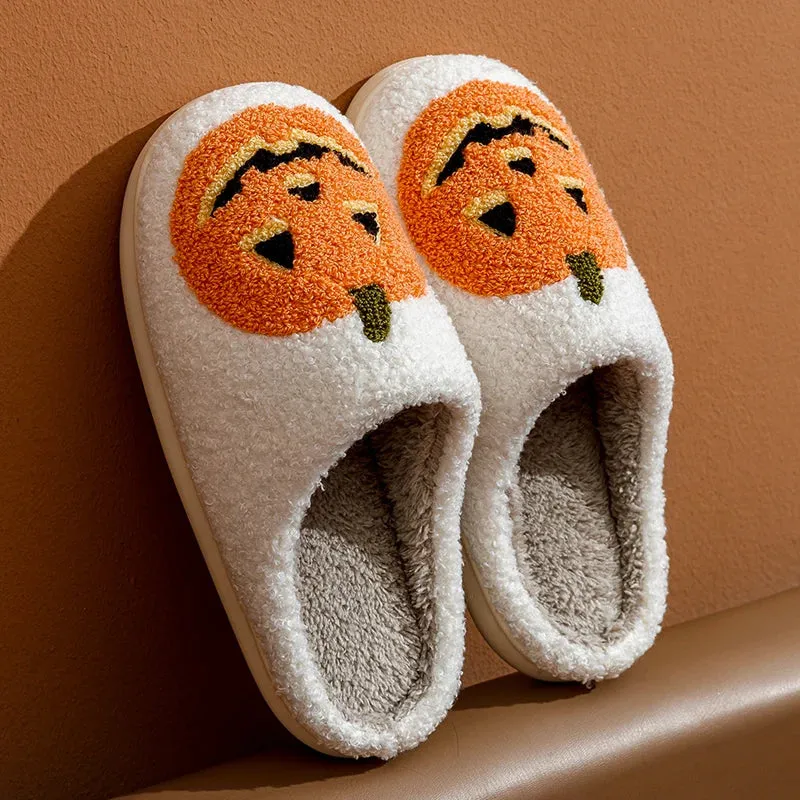 JACK-O-LANTERN SLIPPERS