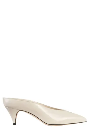 Jade Buttercream Mules