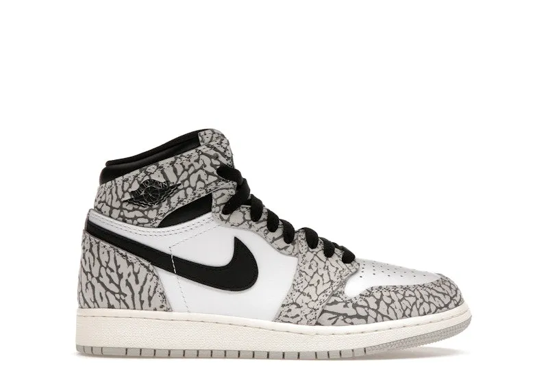Jordan 1 Retro High Og White Cement (Gs)