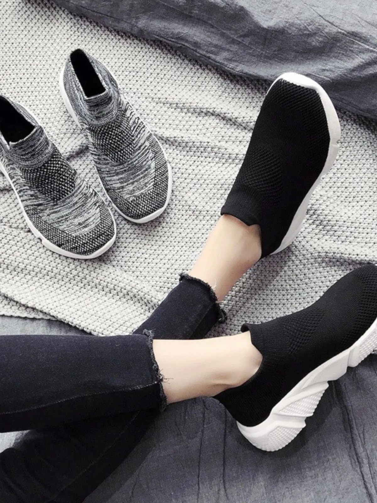 Leona Athletic Walking Breathable Mesh Sneakers