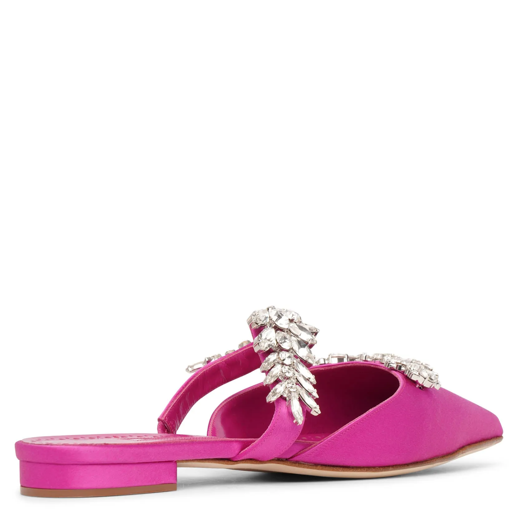 Lurum pink satin flats