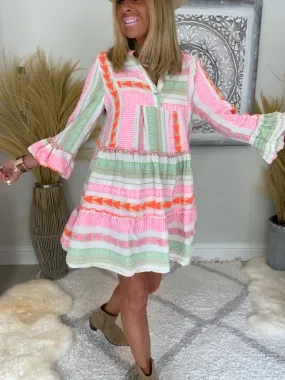 Ophelia Jacquard Dress