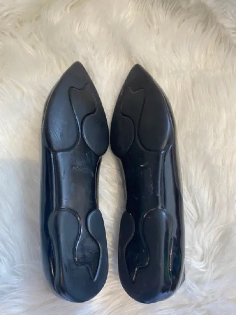 Prada Pointed Toe Patent Leather Flats Sz. 39 Shoe