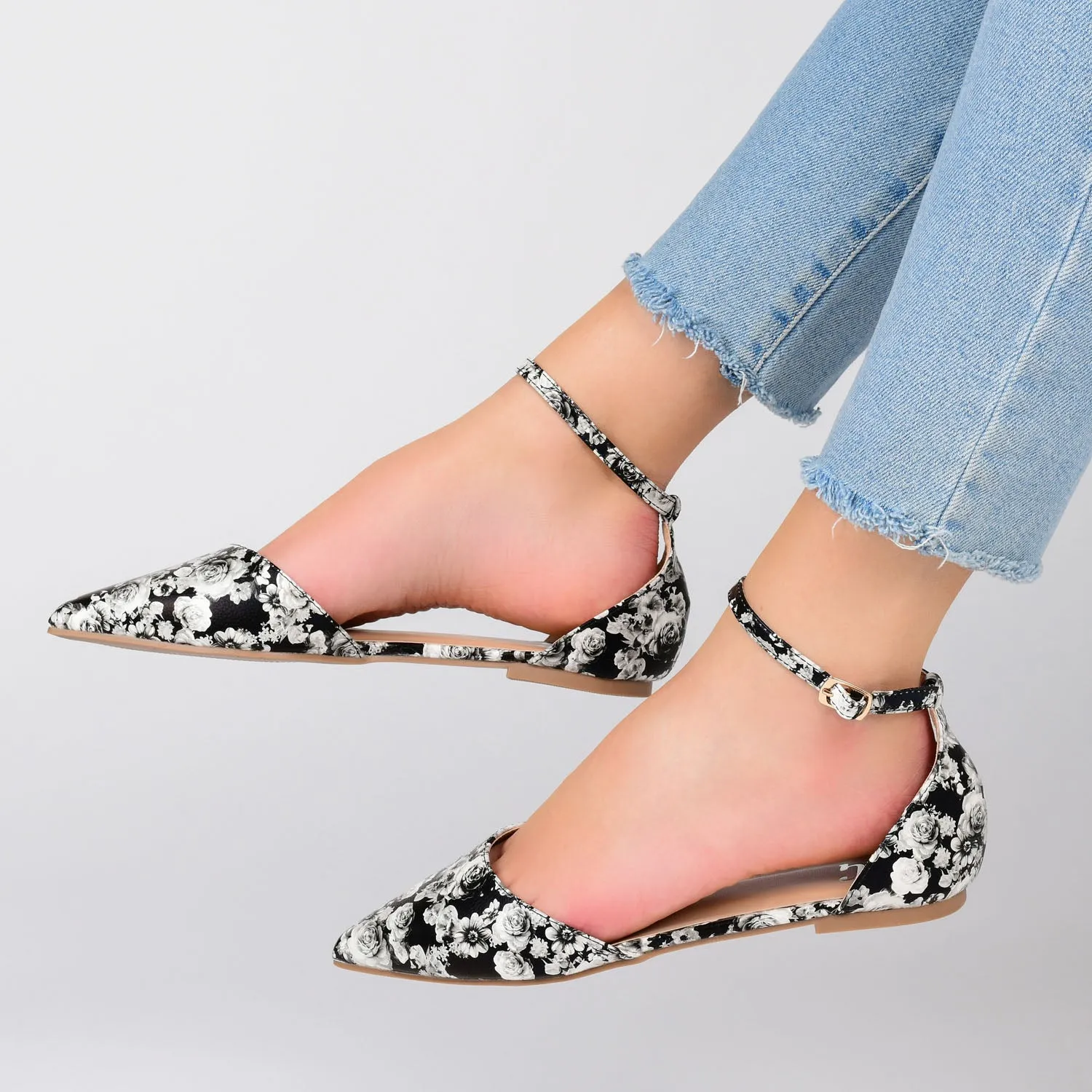 REBA D'ORSAY FLATS IN WIDE