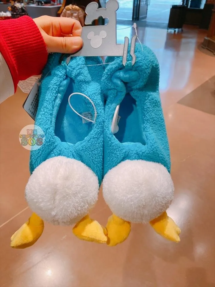 SHDL - Fluffy Donald Duck Slippers for Adults